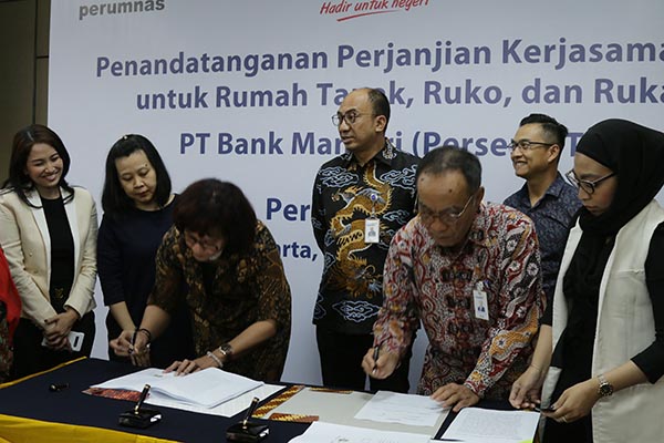 Kerja Sama Mandiri Dan Perumnas Infobanknews