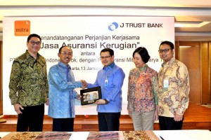 Bank Jtrust dan Mitra Maparya