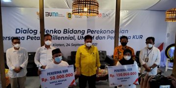 Menteri Airlangga Puji Program Millennial Smartfarming BNI