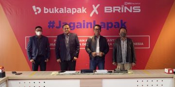 Kolaborasi BRINS dan Bukalapak