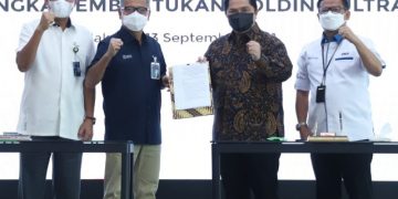 Catatkan Sejarah UMKM Nasional, BRI Resmi jadi Induk Holding BUMN Ultra Mikro