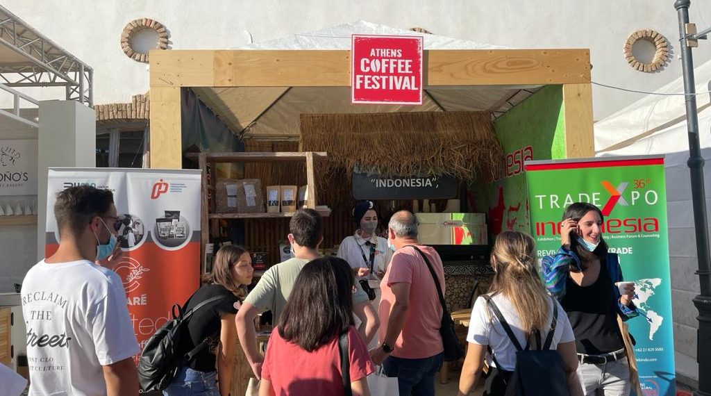 PT PPI Tawarkan Kopi Indonesia di Athens Coffee Festival Yunani