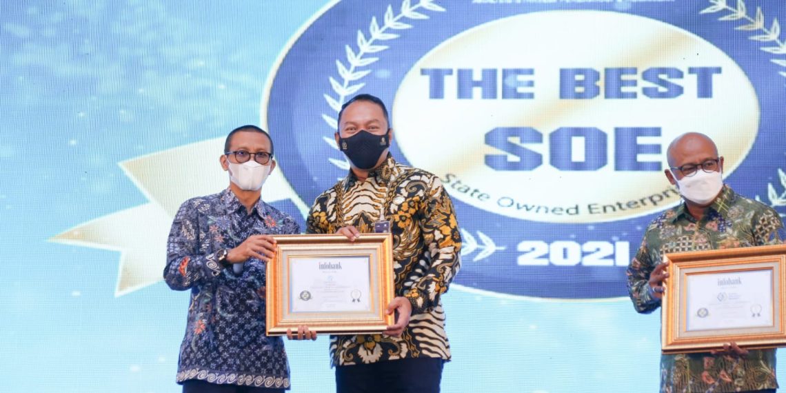 Jasa Raharja Sandang Predikat The Best SOE 2021