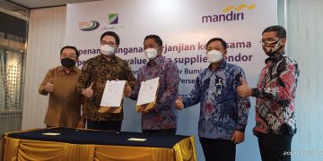 Bank Mandiri Salurkan Kredit ke PT Bumi Pangan Utama