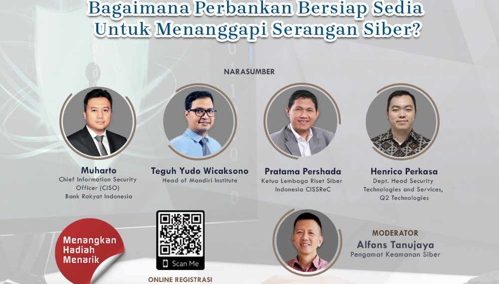 Free Webinar "Indonesia Darurat Kejahatan Siber" | Infobanknews