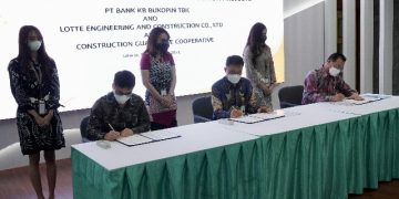 Sinergi KB Bukopin Lotte Engineering & Construction dan Construction Guarantee Cooperative Korea