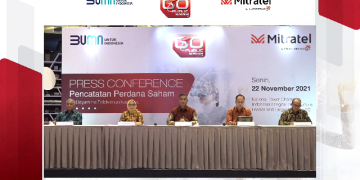 Mitratel Resmi Melantai di Bursa