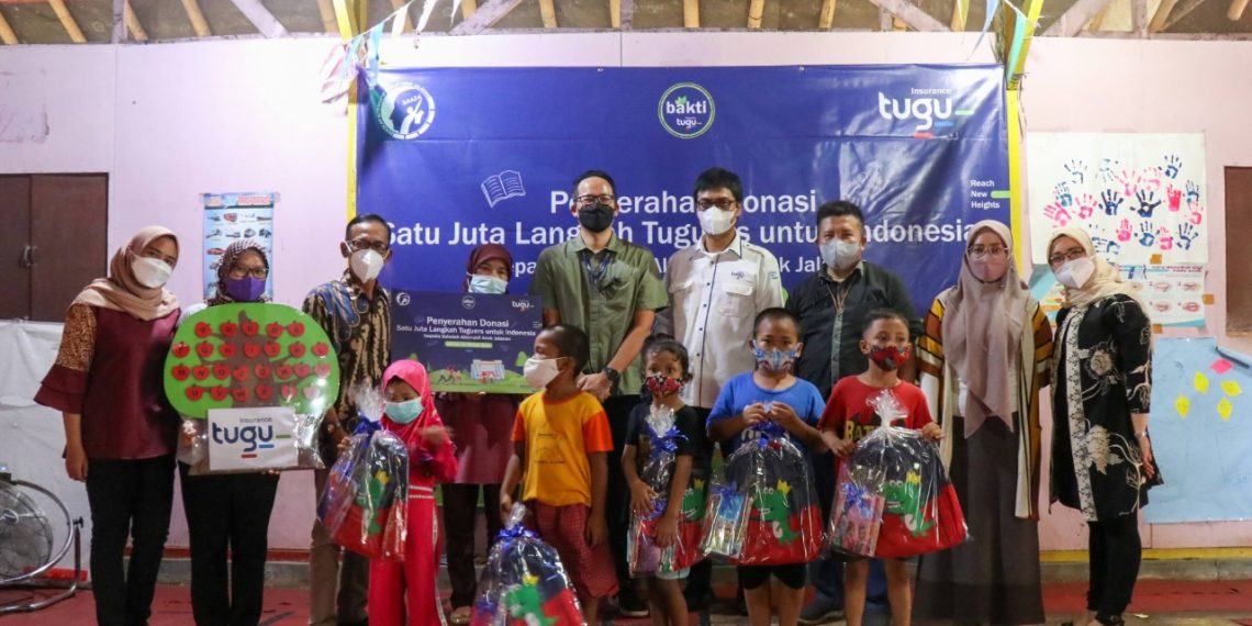Dukung SDGs, Tugu Insurance Donasi ke Sekolah Alternatif untuk Anak Jalanan