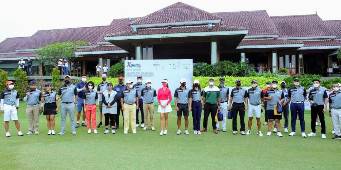 Xpora BNI Virtual Golf Tour 2021, Ajang Pegolf Pemula Catat Prestasi