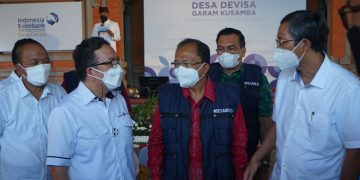 Lewat Program Desa Devisa, LPEI Dorong Garam Lokal Mendunia