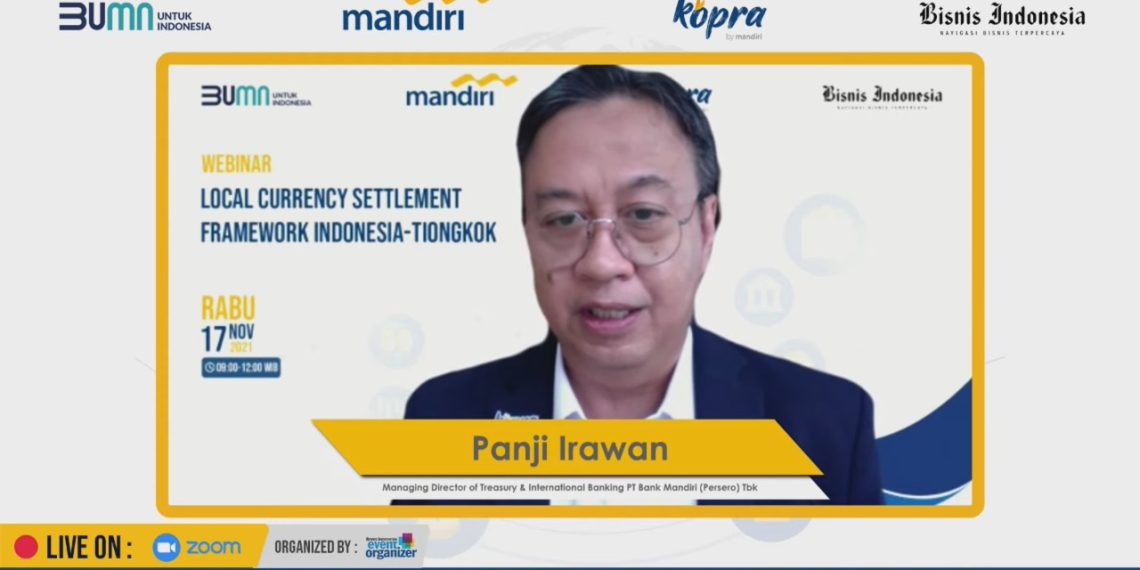 Bank Mandiri Optimis Transaksi LCS RI Tiongkok Terus Meningkat