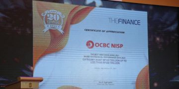 OCBC NISP Raih Penghargaan “Top 20 Lembaga Keuangan 2021” Versi The Finance