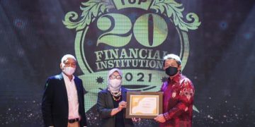 Bank DKI Sukses Raih “Top 20 Lembaga Keuangan 2021” Versi The Finance