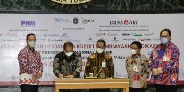 Sasar Usaha Ultra Mikro, Bank DKI Pimpin Sindikasi Kredit Rp4 Triliun ke PNM 