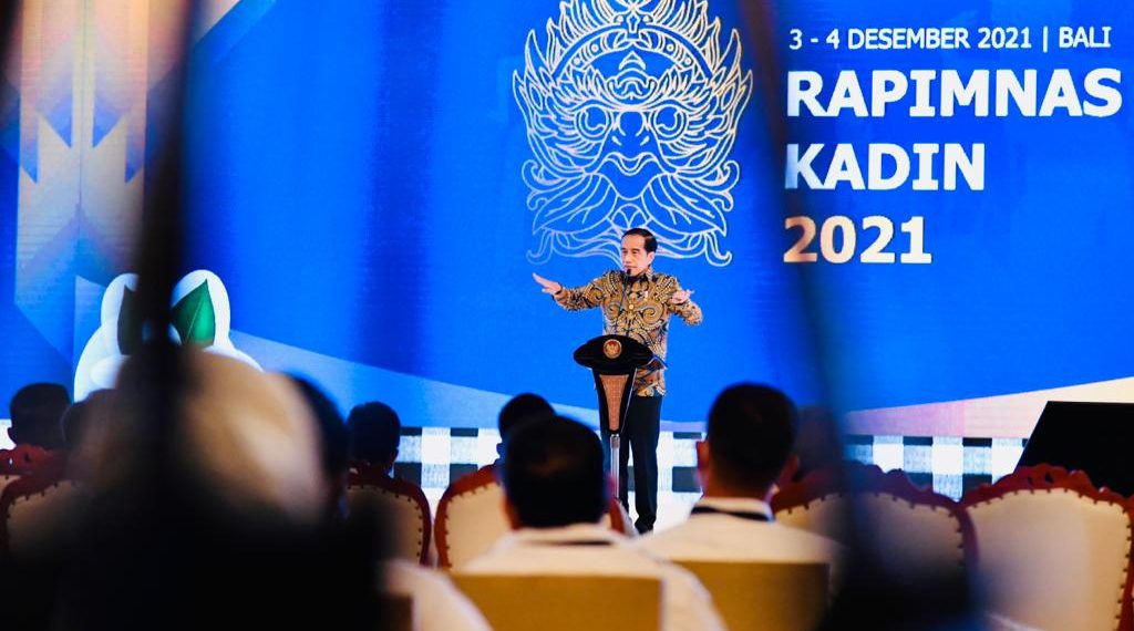 Presiden Ajak Kadin Tingkatkan Transisi Ke Ekonomi Hijau