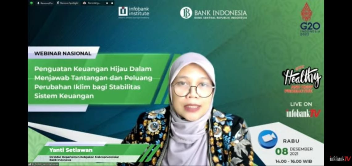 Perbankan Miliki Peran Penting dalam Transisi Menuju Keuangan Hijau