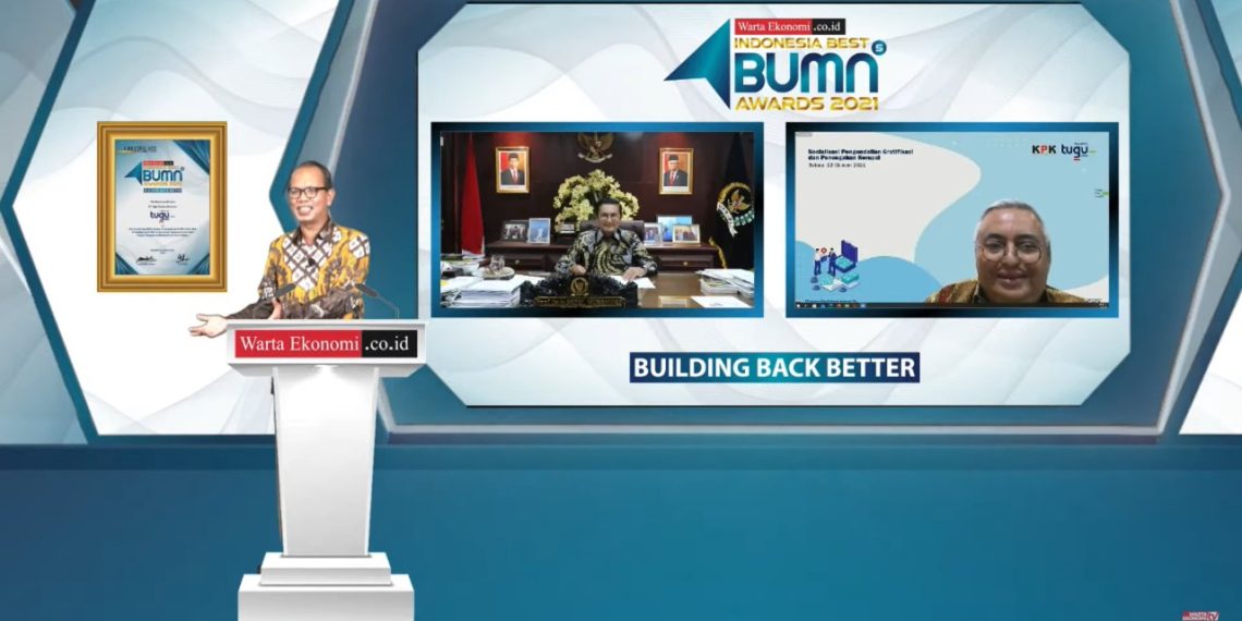 Tugu Insurance Raih Dua Penghargaan di Indonesia Best BUMN Awards 2021