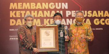 BNI Dianugerahi Most Trusted Company di Ajang CGPI Award 2020