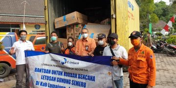 LPEI Salurkan Bantuan bagi Korban Erupsi Gunung Semeru