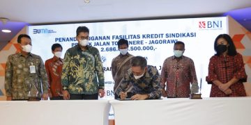 BNI Kerjasama Salurkan Kredit Sindikasi Rp2,68 Triliun Untuk Tol Cijago