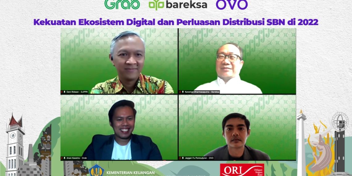 Bareksa, Grab, dan OVO Sinergi Distribusikan SBN Ritel