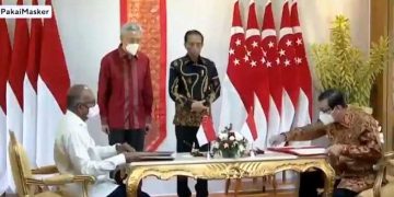 Indonesia-Singapura Teken Perjanjian Ekstradisi Selama 18 Tahun