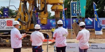 PTPP Mulai Bangun Gedung IT Mandiri Bumi Slipi