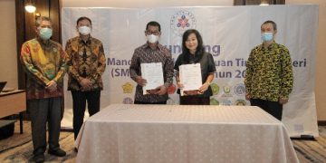 PT Bank Negara Indonesia (Persero) Tbk. (BNI) kembali melanjutkan dukungannya dalam mengembangkan ekosistem digital yang disiapkan untuk memberikan pelayanan yang lebih mudah, cepat, dan aman pada semua proses administrasi dan transaksi di lingkungan perguruan tinggi.