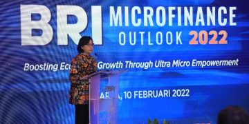 Sri Mulyani Apresiasi Kinerja BRI Garap Potensi Ultra Mikro