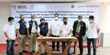 Kolaborasi Bank DKI & Food Station