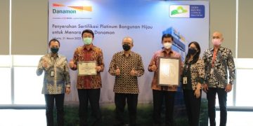 Ramah Lingkungan, Danamon Terima Platinum Greenship Certification