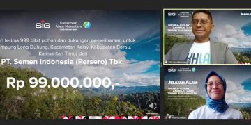 SIG Serahkan Bibit Pohon