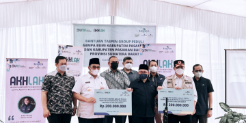 Mandiri Taspen Ikut Beri Bantuan ke Korban Gempa Pasaman-Pasbar