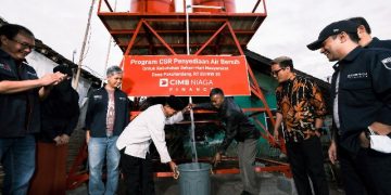 CIMB Niaga Finance Sediakan Sarana Air Bersih untuk Warga Ciparay