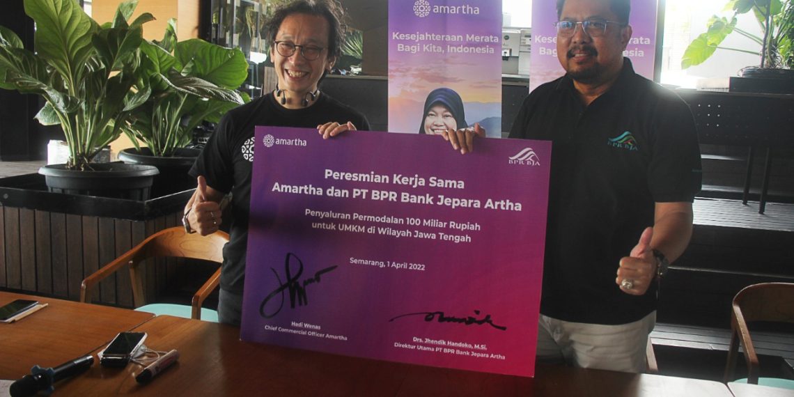 Amartha Gandeng BPR BJA Artha Salurkan Permodalan