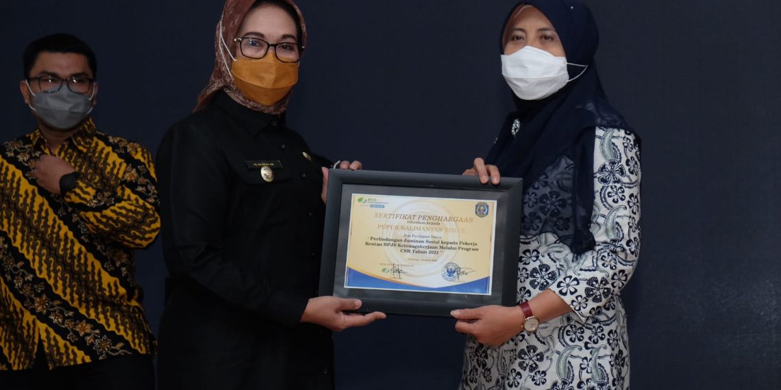 Dukung Program BPJS-TK, Pupuk Kaltim Proaktif Lindungi Para Pekerja