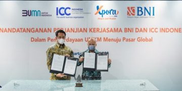 Dorong UMKM Go Global, BNI Xpora Gandeng ICC Indonesia