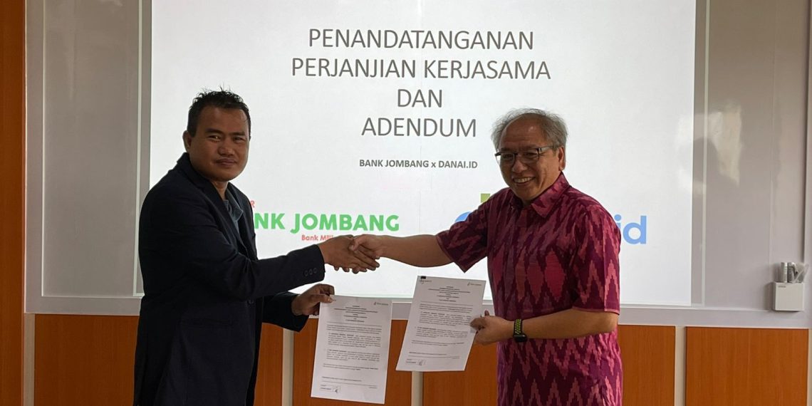 Dorong Kredit UMKM, Danai.id Gandeng BPR Bank Jombang