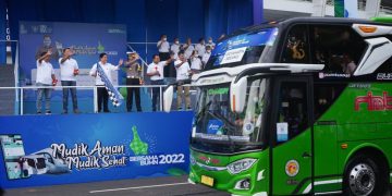 Mudik Aman Bersama BUMN 2022, SIG Berangkatkan 990 Pemudik