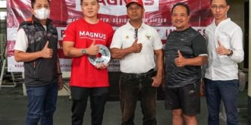 Dukung Prestasi Atlet Angkat Besi Jabar, Magnus Sumbang Alat Fitness