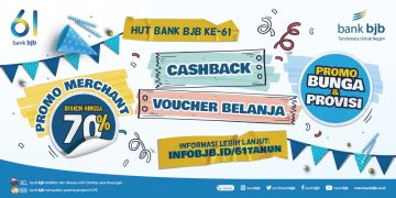 HUT 61 BJB, Milenial Siap-Siap Dapat Cashback Puluhan Juta