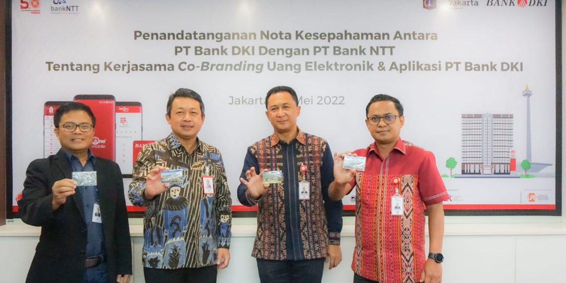 Bank DKI dan Bank NTT Sinergi Pembayaran Digital Melalui Co-branding