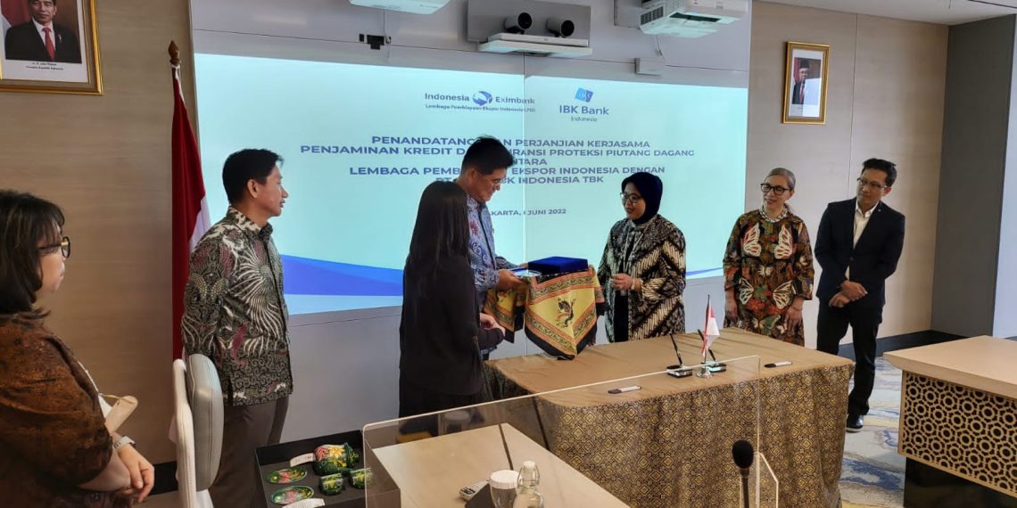 Bank IBK Dukung Program Ekspor Nasional