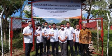 Bangkitkan Ekonomi, Jasa Raharja Bantu Pengaspalan Jalan ke Embung Giriroto