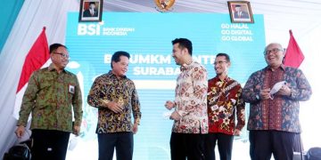 Perkuat Geliat Grassroot Economy, BSI Resmikan UMKM Center di Surabaya
