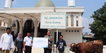 JTrust Bank Serahkan Hewan Kurban