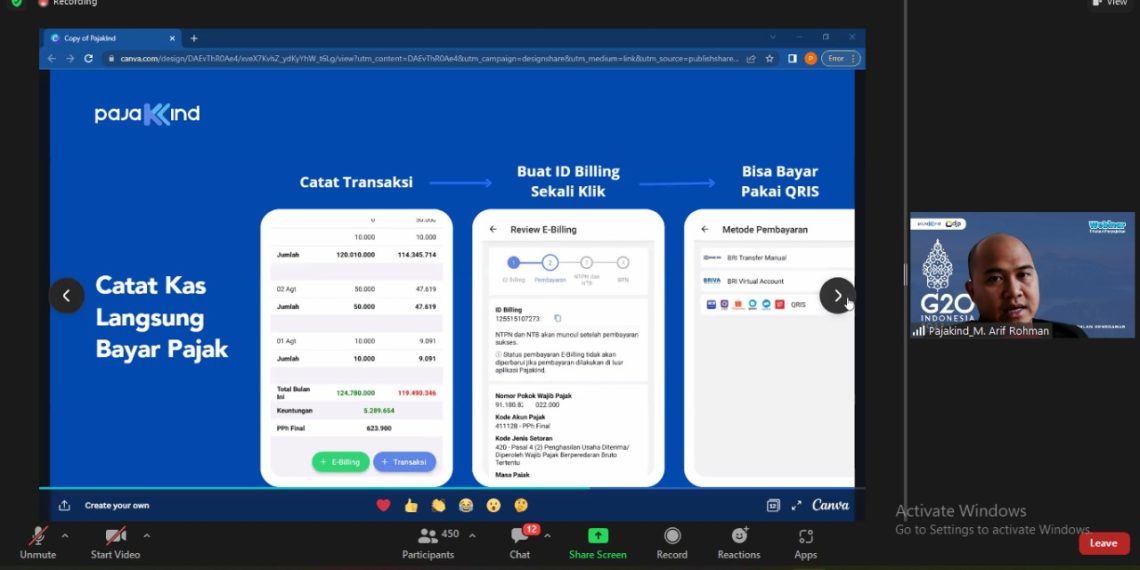 Sosialisasi Pajak ke UMKM, DJP Gandeng Startup Pajakind