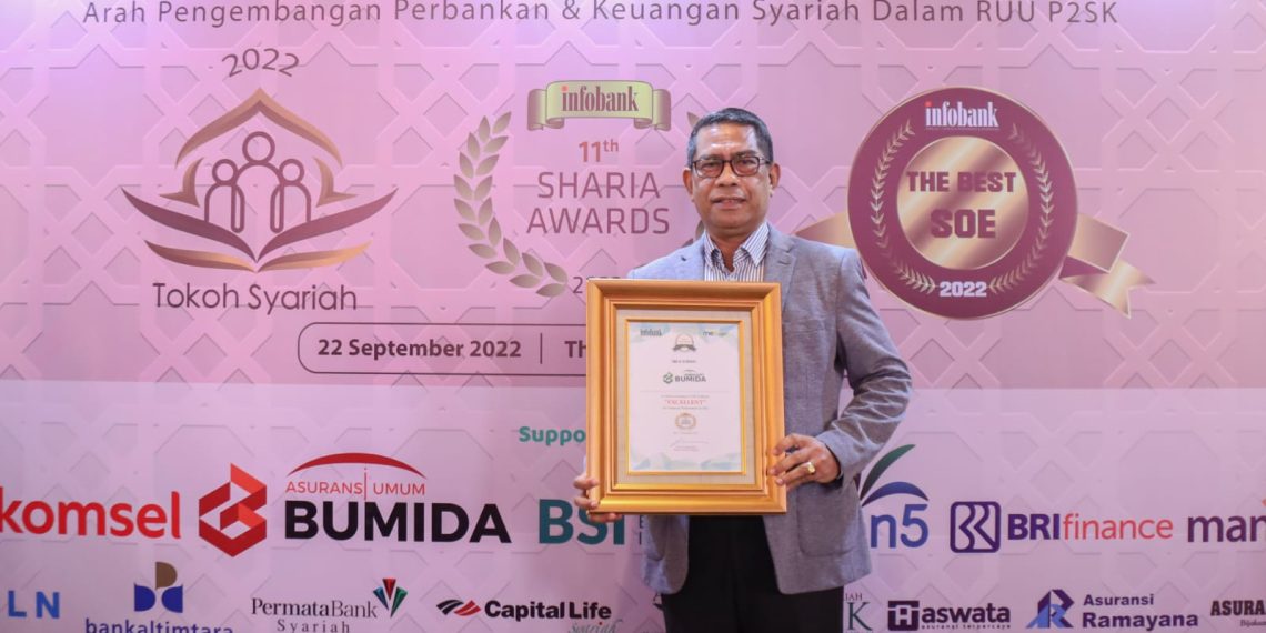 Bumida Raih Penghargaan di Ajang Infobank Sharia Award 2022