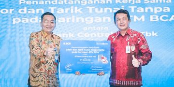 Penandatanganan Kerja Sama BCA Dan Bank DKI Setor Dan Tarik Tunai Di Jaringan ATM