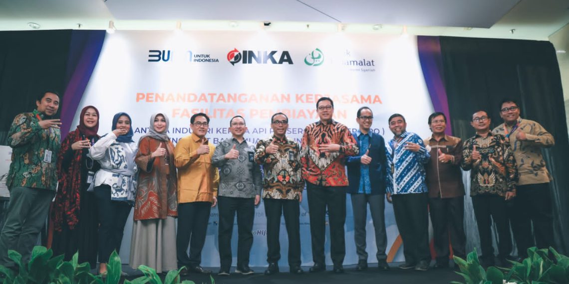 Bank Muamalat Biayai Rp150 Miliar untuk Proyek Bus Listrik PT INKA